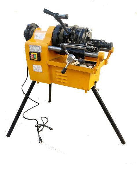 Image result for Using 2 Electric Pipe Thread Cutter