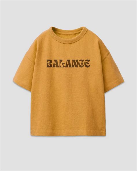 Buy Balance Mustard Boxy Oversize T-Shirt for Women Online | Love Dky