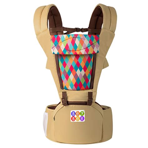 Buy Beybee Ergonomic 3 in 1 Hip Seat Baby Carrier Bag, Beige Online at ...