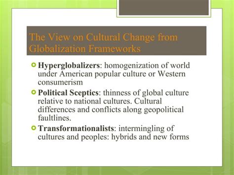 Globalization and Cultural Change Image 的图像结果