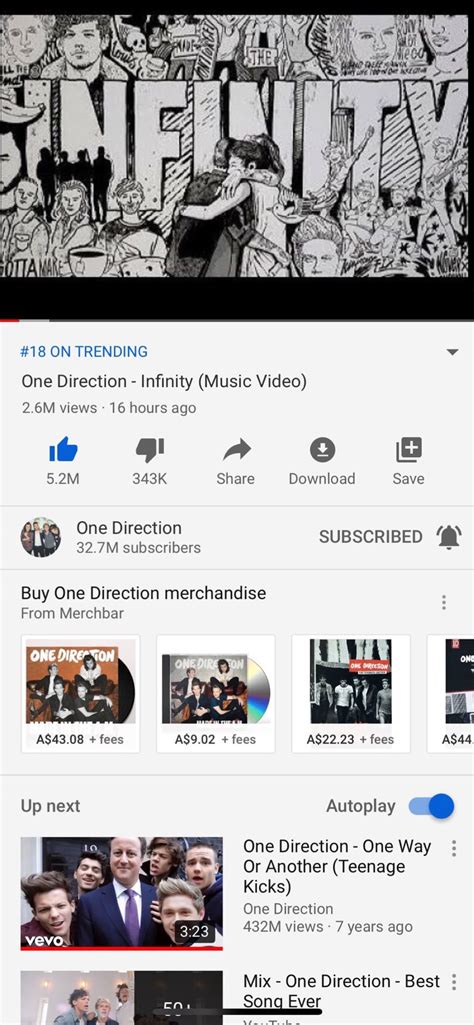 Image result for Infinity One Direction SSE