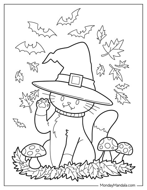 Witch Coloring Pages