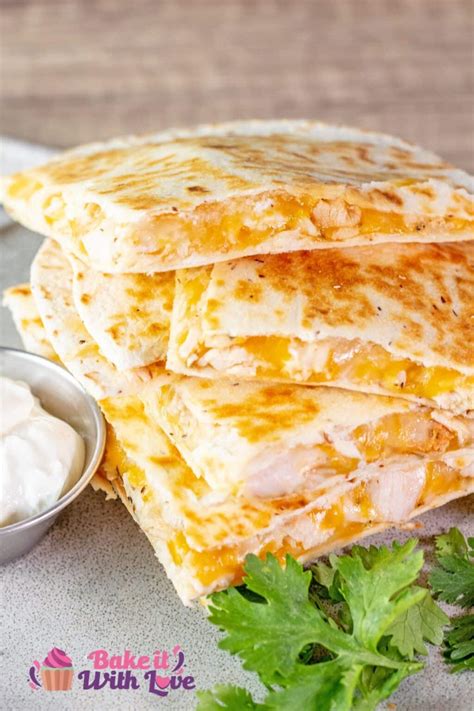 Rotisserie Chicken Quesadillas | Bake It With Love