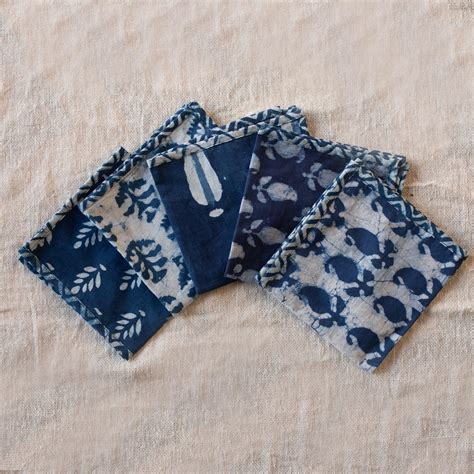 Zero waste Indigo blockprint buntings – House of Ekam
