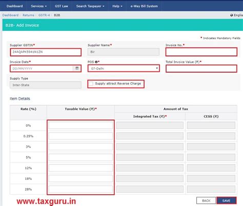 Creating, Paying Taxes & Filing of GSTR-4