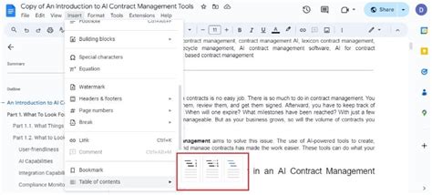 Image result for Free Tutorials for Advanced Word Table of Contents