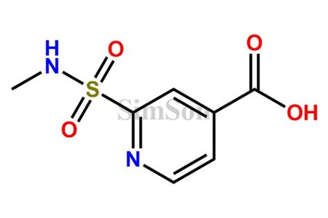 2-(N-methylsulfamoyl)isonicotinic acid | CAS No- 1881149-46-7 | Simson ...