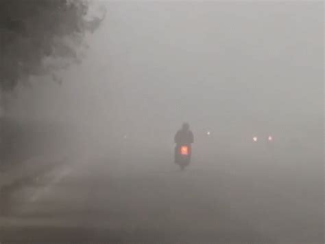 Fog engulfs 37 districts of Uttar Pradesh: Heavy cold delays 100 trains ...