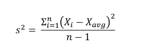 Image result for Variance Formula Explained