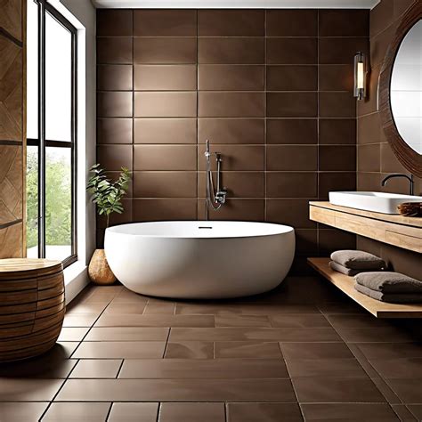 30 Brown Tile Bathroom Ideas for a Stylish Remodel