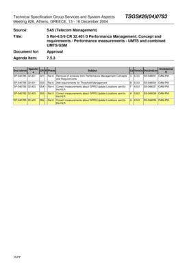 Fillable Online 3gpp 401/3 Performance Management - 3gpp Fax Email ...
