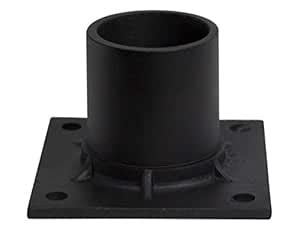 Solo Lights Solo Lights Black Aluminum Pier Mount Adapter Base for 3 ...