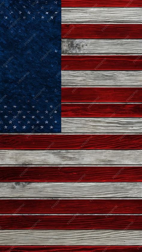 Elegant us flag background with subtle texture and classic design ...