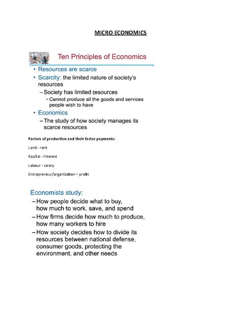 CH-1 TEN Principles OF Economics complete - Economics Classes for 11th ...