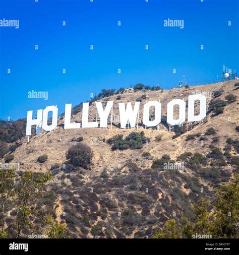 Famous Hollywood landmark in Los Angeles, California Stock Photo - Alamy