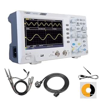 OWON 2-Channel Desktop Oscilloscope - 100MHZ Bandwidth, 1GS/s, 7in ...