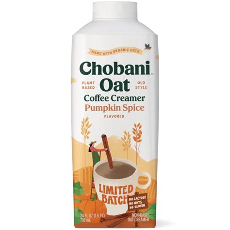 Chobani Oat Coffee Creamer, Pumpkin Spice | FreshDirect