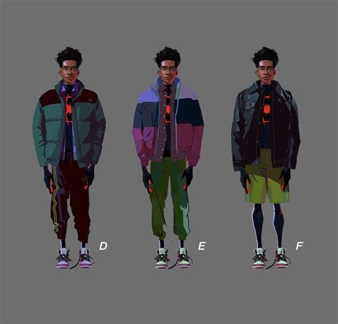 Spider man into the spider verse concept art by vaughan ling – Artofit