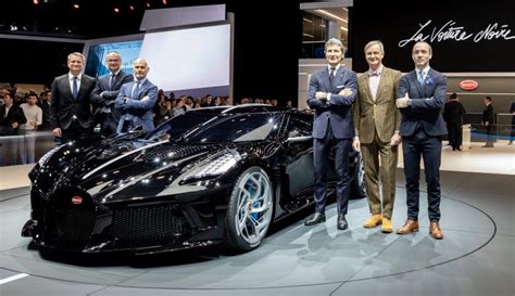 Bugatti's $18.9 million La Voiture Noire is now the most expensive car ever