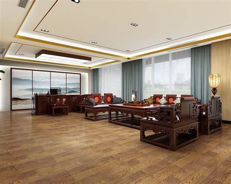 简约欧式办公室装修案例一-办公空间-上海办公室装修可鼎设计有限公司