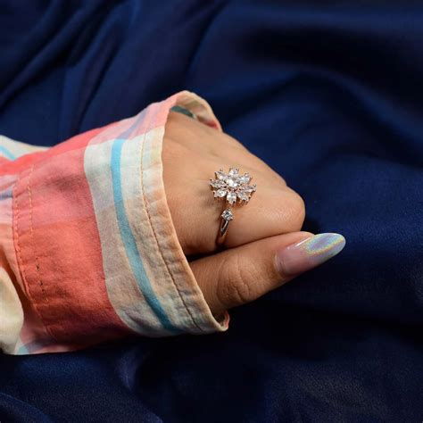Gazania Spinner Ring - Rose Gold | Salty – Salty Accessories