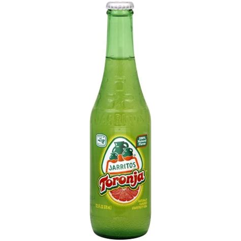 Jarritos Mexican Soda, 12.5 Oz Glass Bottle (Pack Of 4) (Grapefruit ...