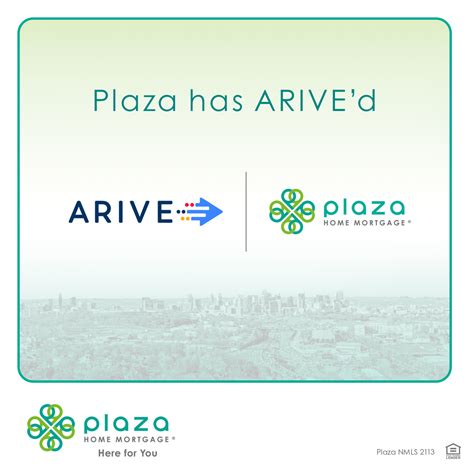 Arive | Plaza Home Mortgage