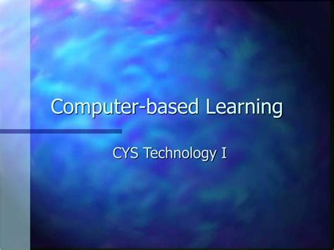 Computer-Based Learning 的图像结果