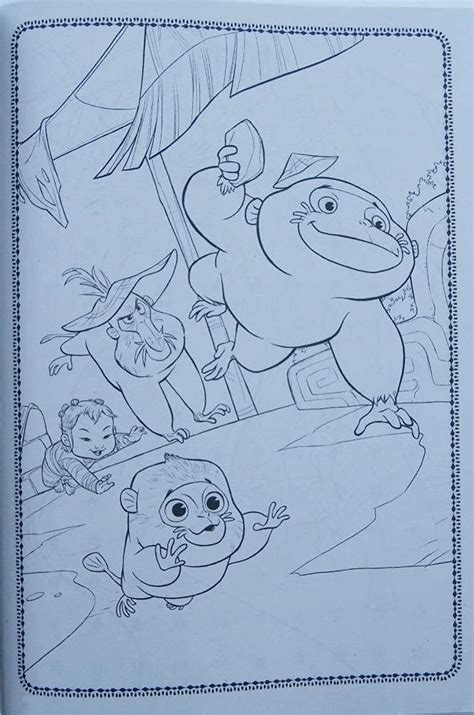 ColoringBooks Coloring Books Raya and The Last Dragon Coloring and ...