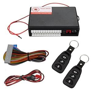 Vankcp Car Central Lock, Keyless Entry Alarm System, Auto Remote ...