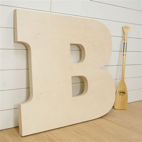 Large Wood Letter - Decorate with Large Wall Letters | Craft Cuts