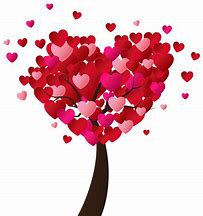 Image result for Valentine's Day Tree Clip Art