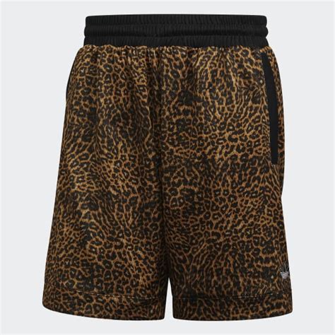 adidas SPRT Animal-Print Shorts - Beige | Free Shipping with adiClub ...