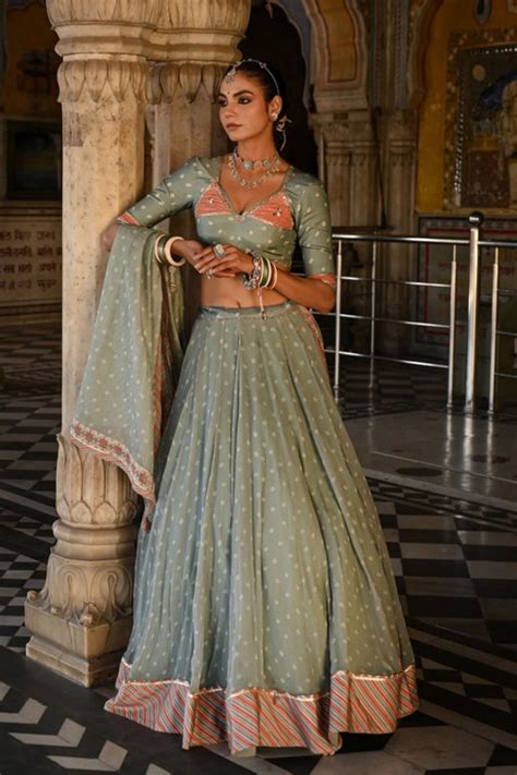 Baise Gaba - Badal Mahal Lehenga Set - Elahe