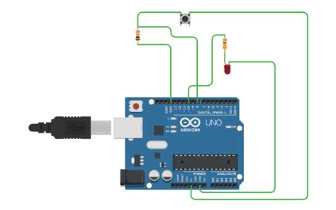 Image result for Arduino LED Pushbutton