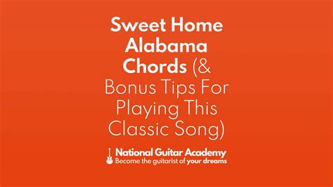 Sweet Home Alabama Chords Guitar