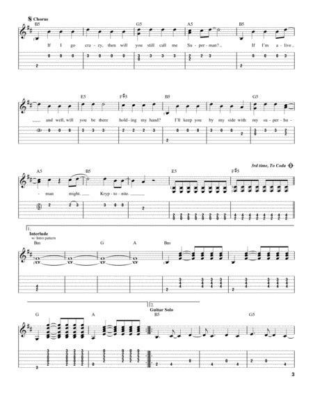 Image result for Kryptonite Guitar Tutorial