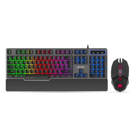 Buy Ant Esports KM500 Wired Gaming Keyboard and Mouse Combo | 19 Anti ...