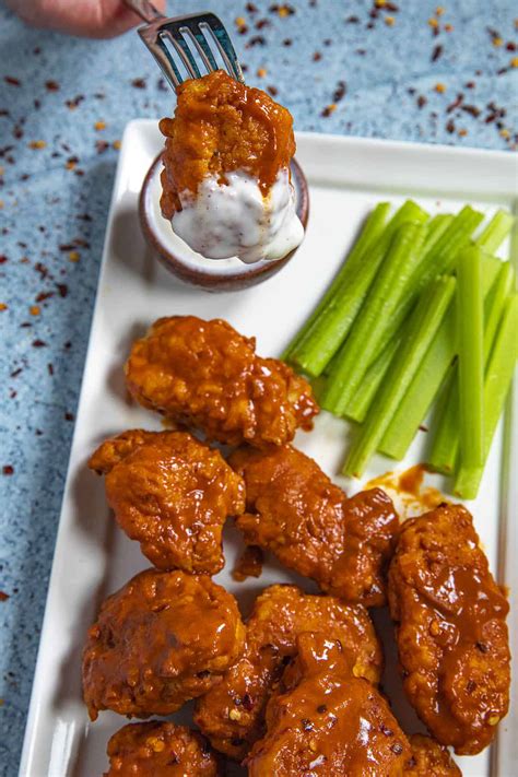 Homemade Boneless Wings - Homemade Ftempo