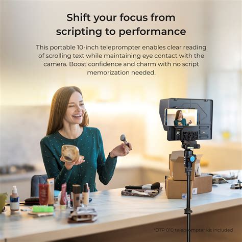 Buy Digitek (DTP 010) 10” Digitek Teleprompter for Smartphone & DSLR ...