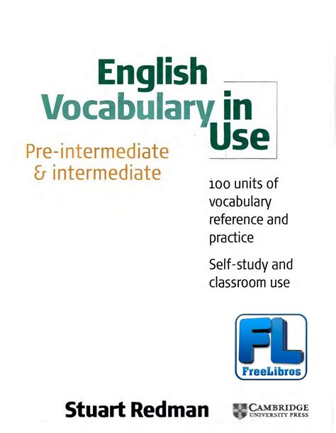 SOLUTION: Cambridge english vocabulary in use pre intermediate ...