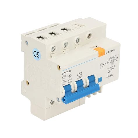 JUYO Mini Circuit Breaker, 400V 32A Home MCB 6000A Breaking Capacity ...