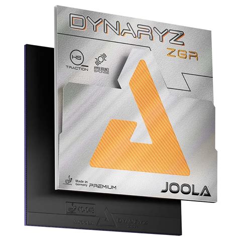 JOOLA Dynaryz ZGR Table Tennis Rubber - JOOLA INDIA