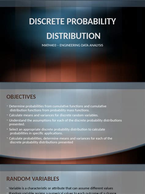 Discrete Probability Distribution 的图像结果