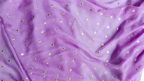 Purple Chiffon Dupatta| Traditional Dupatta | Gota Work | Online Dupatta