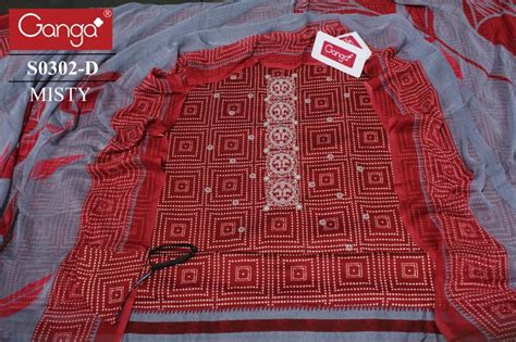 Ganga Misty 302 Colors Salwar Kameez For Full set - ashdesigners.in