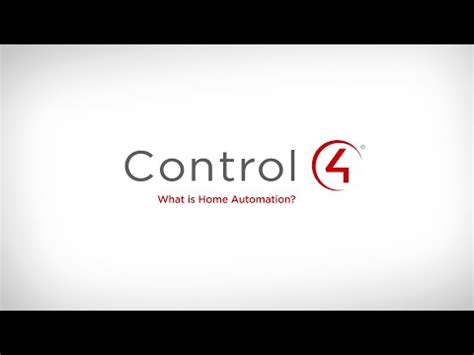 What is Home Automation? - An Overview from Control4 Video Lecture ...