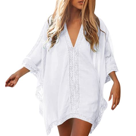 Baberdicy Swim Cover Ups For Women, Women Beach Bathing Suit Swim ...