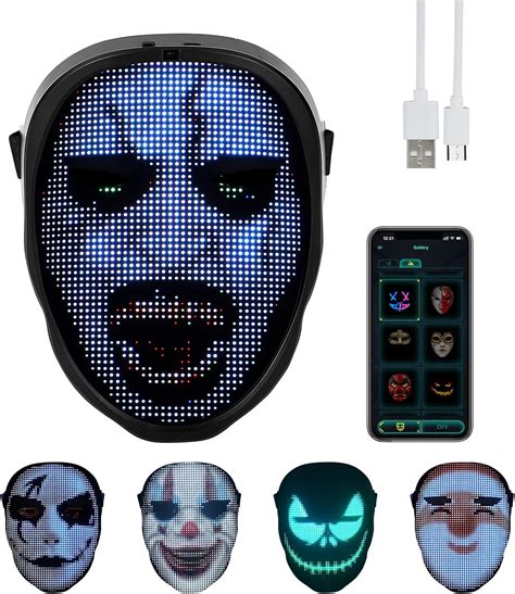 LED Bluetooth Mask 的图像结果