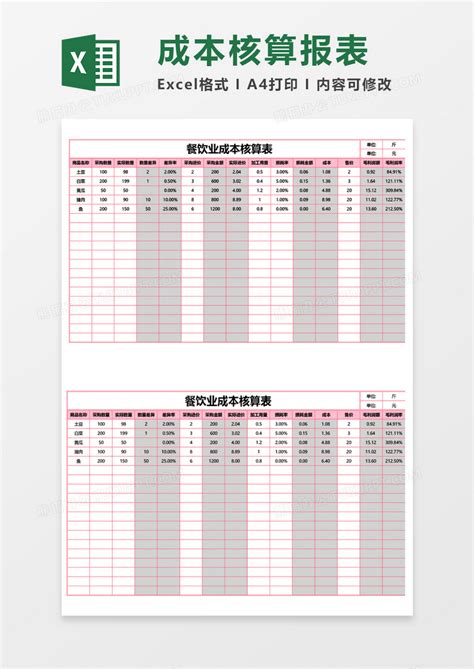 个人饮食计划每周食谱表表格Excel模板下载_熊猫办公
